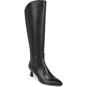 Naturalizer Black Over-the-Knee Pointed-Toe Boot 9W